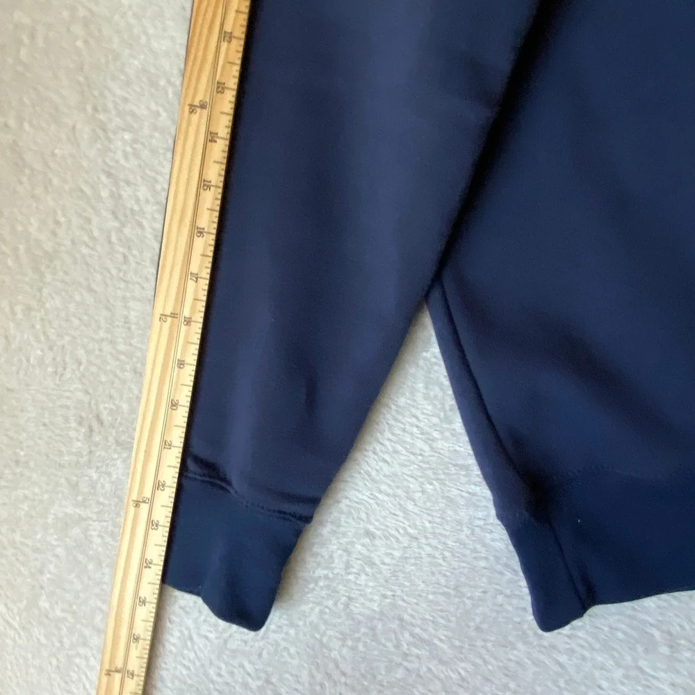 Ariat Real Navy Blue Hoodie Sweatshirt Women Size L Shield Graphic Logo NWT Gift - Picture 10 of 10